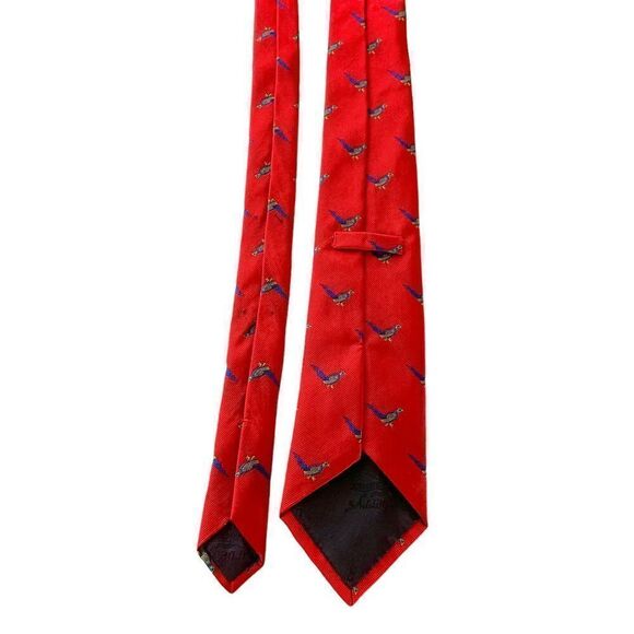 Vintage Burberry Bird Necktie - Picture 3 of 5